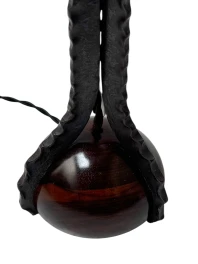 Art Deco Amsterdamse School Table Lamp by Piet Kramer, 1920s